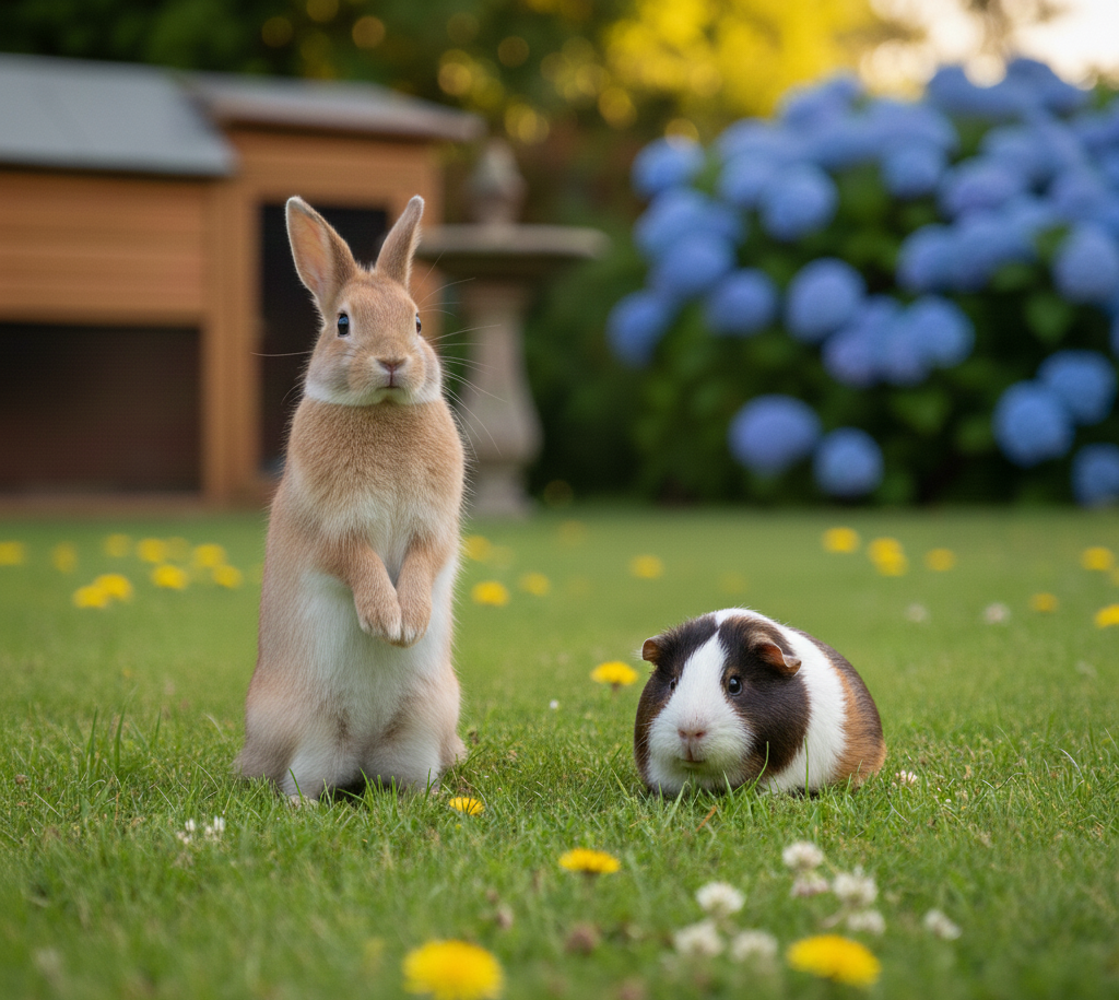 Rabbits and Guinea Pigs