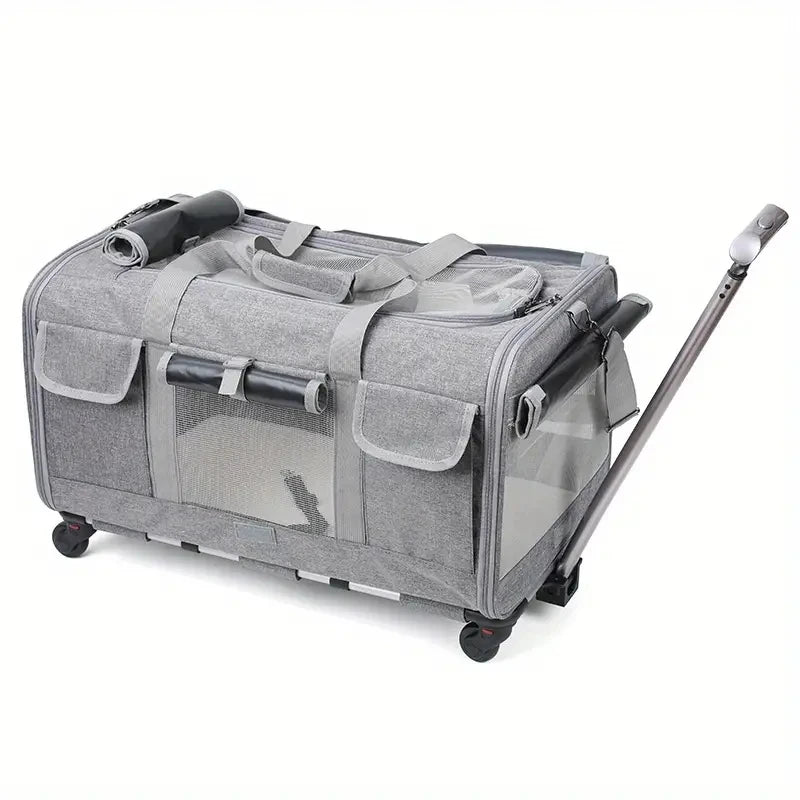 The Multi-Function Rolling Pet Travel Carrier