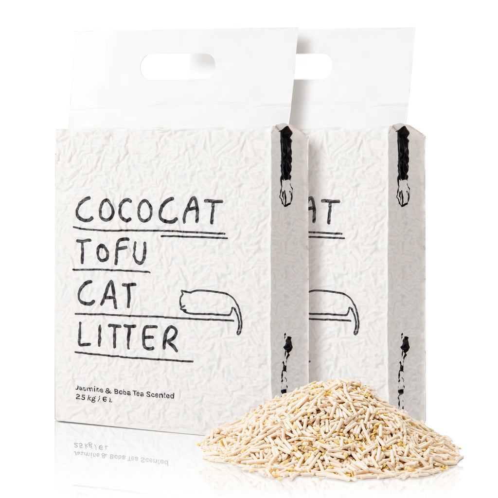 COCOCAT Premium Tofu Cat Litter: Rapid Clumping & Super Absorbent