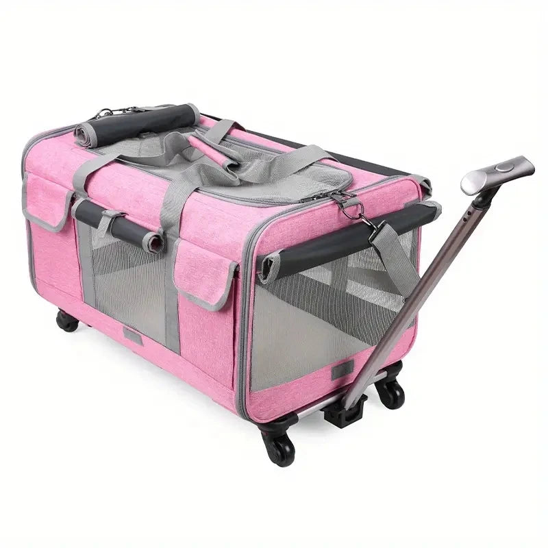 The Multi-Function Rolling Pet Travel Carrier