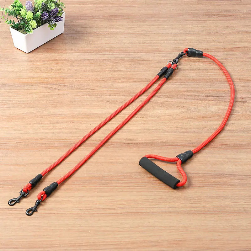 Multi-Dog Tangle-Free Leash Splitter System