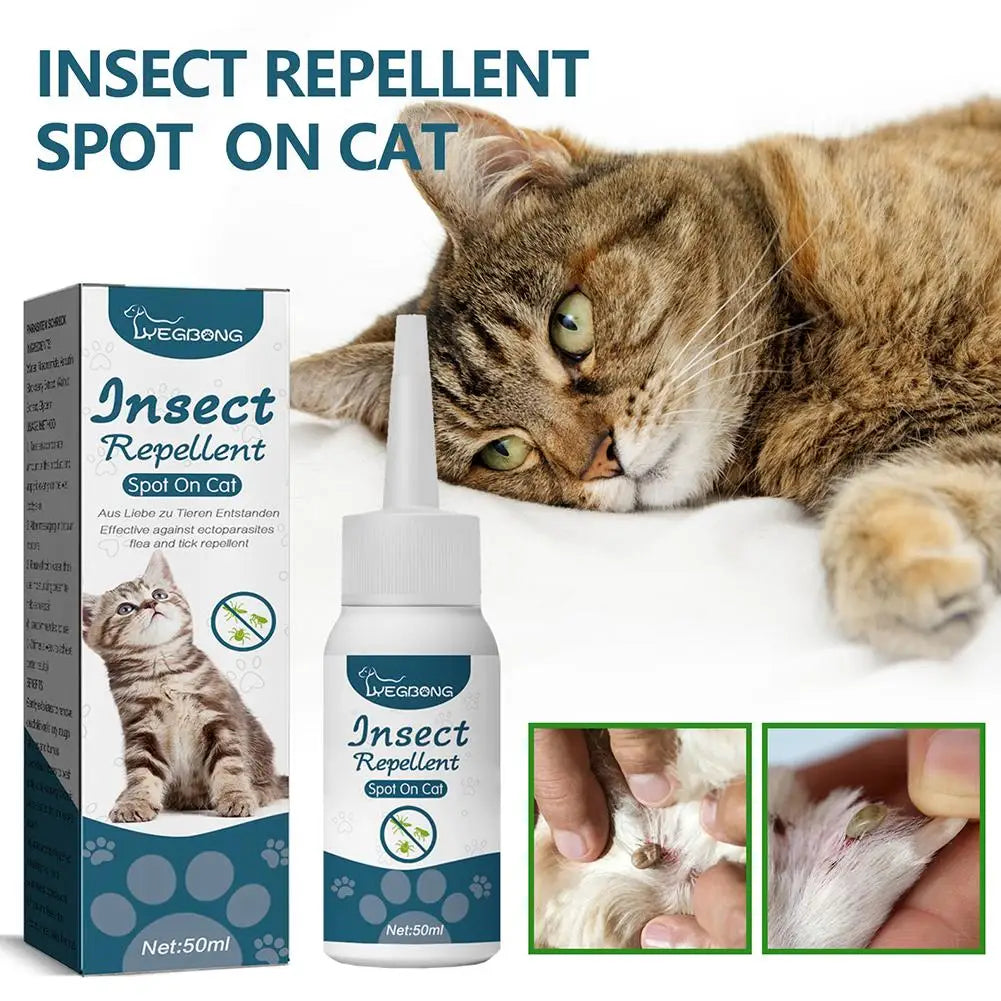Spot On Cat Insect Repellent (50ml)