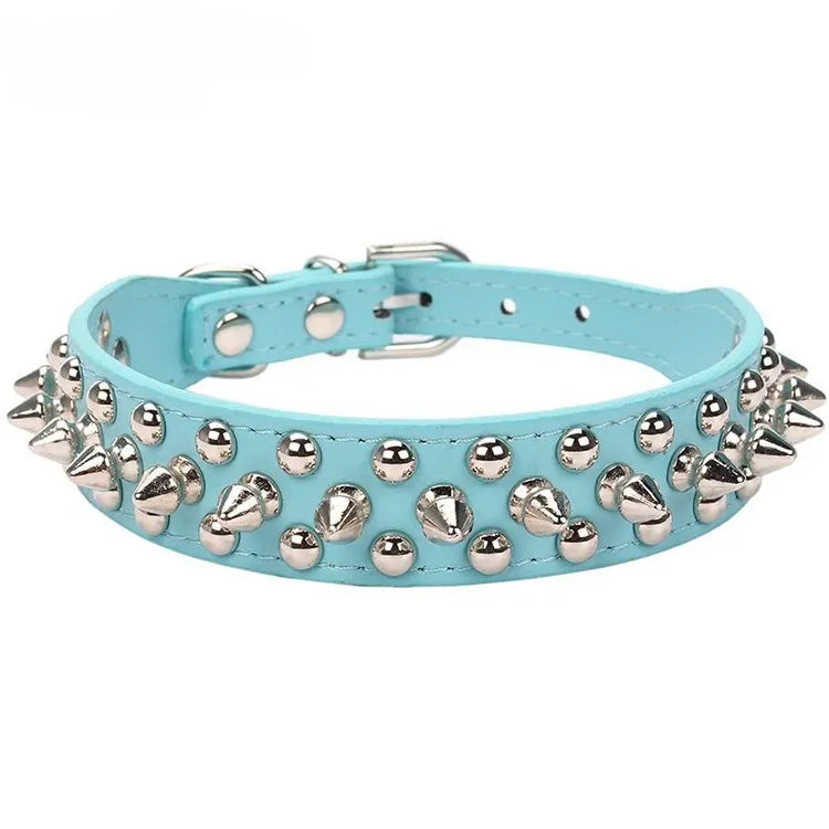 Punk Rock Spiked Adjustable Dog Collar