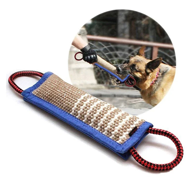 Heavy-Duty Jute Dog Bite Tug for Training