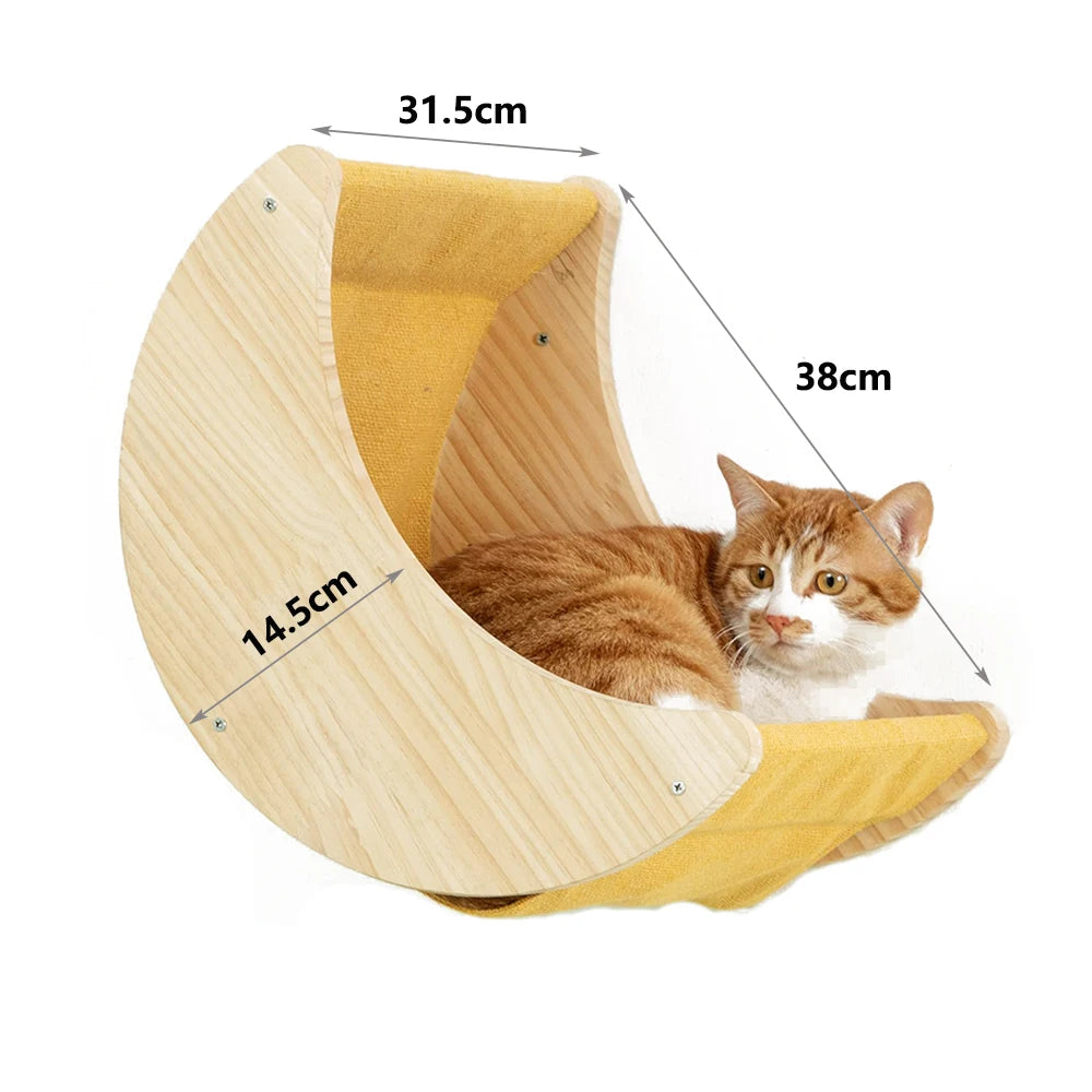 Modular Wall Mounted Cat Activity Furniture Collection