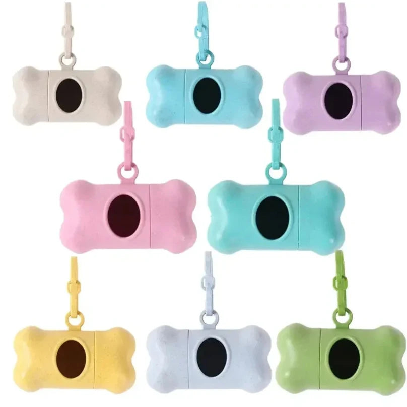 Cute Bone-Shaped Pet Waste Bag Dispenser