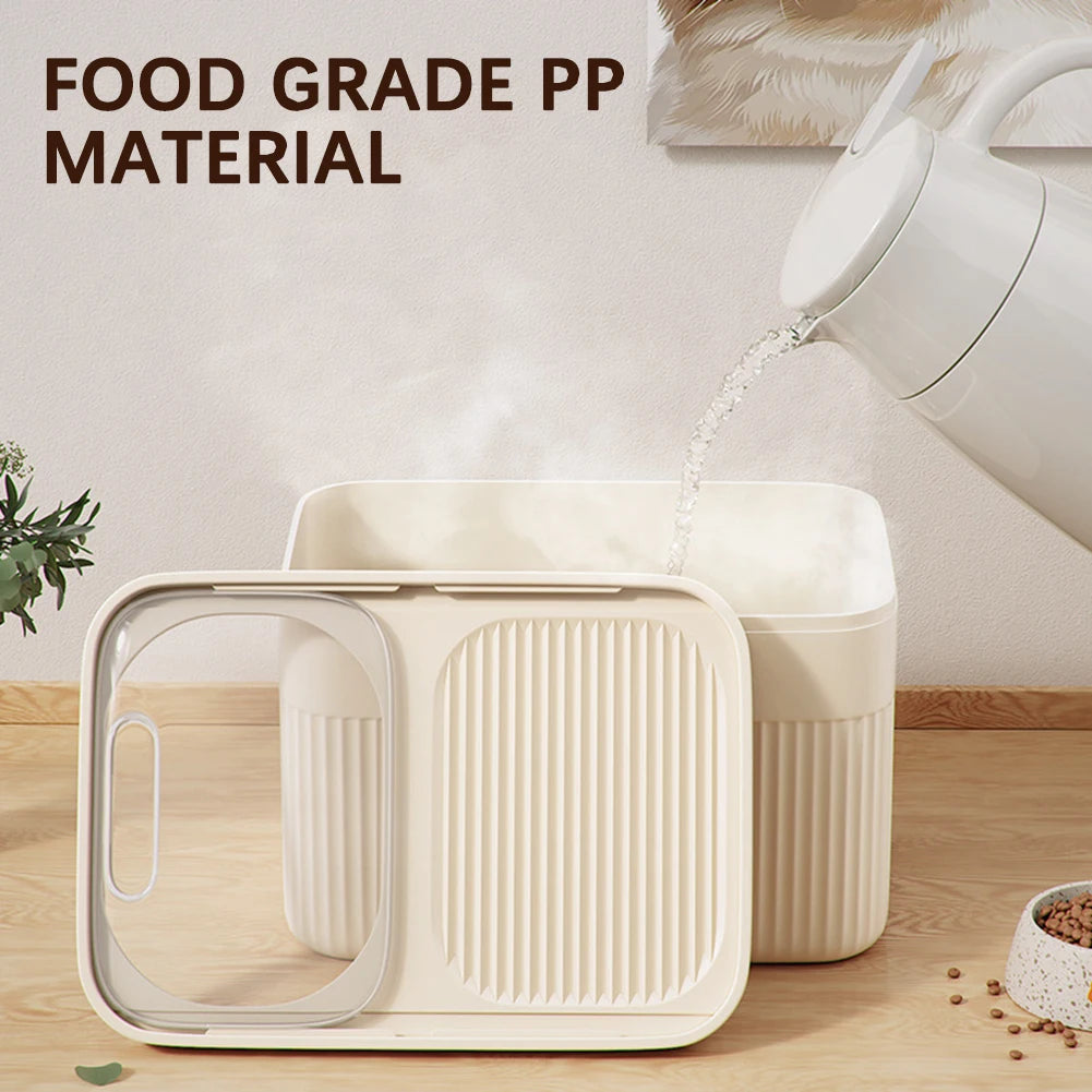 Airtight Fresh-Lock Pet Food Keeper