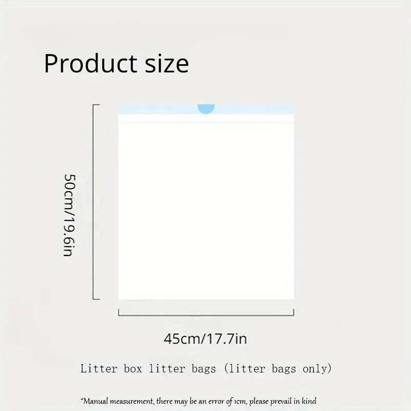 Refill Trash Bag Rolls for Smart Self-Cleaning Litter Boxes