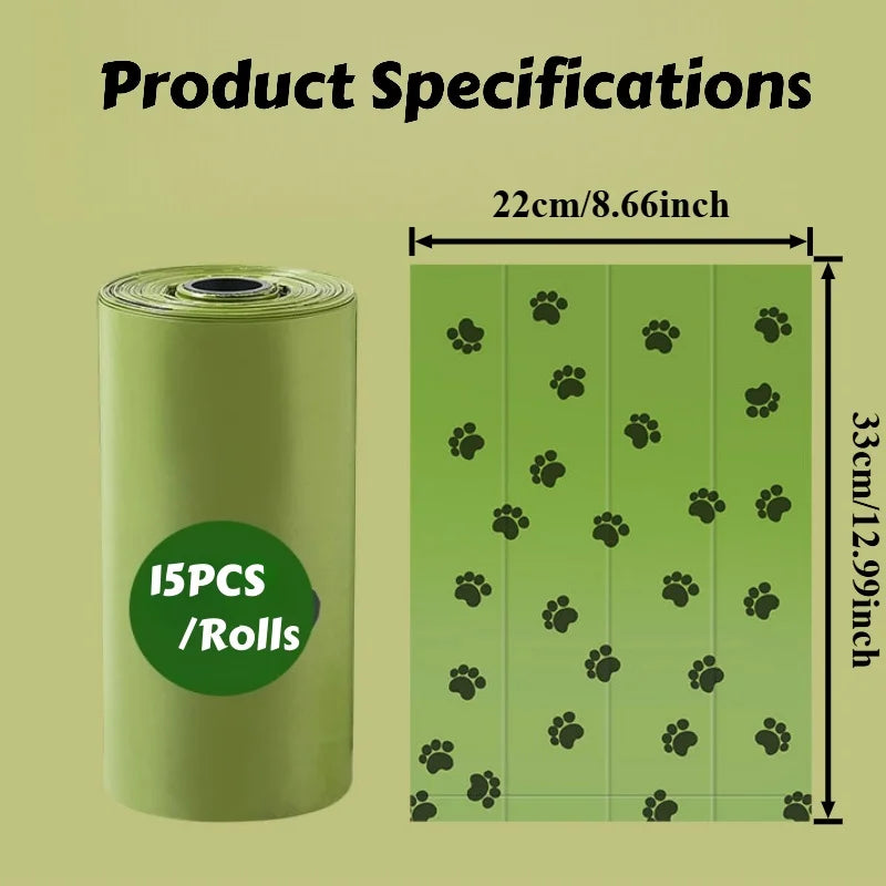 Eco-Friendly Biodegradable Dog Poop Bags