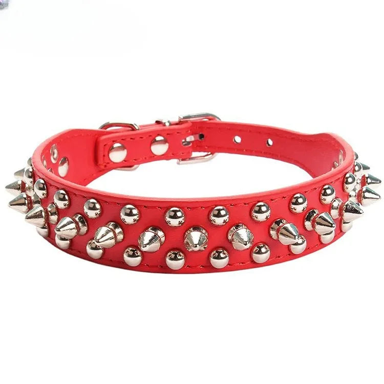 Punk Rock Spiked Adjustable Dog Collar
