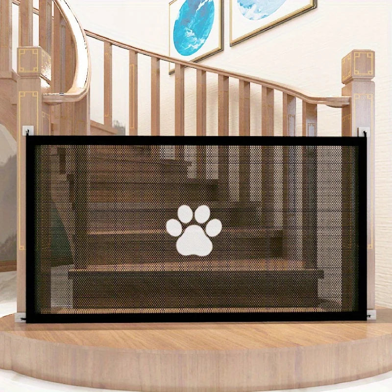 No-Drill Mesh Pet Safety Gate - Passageway Protection