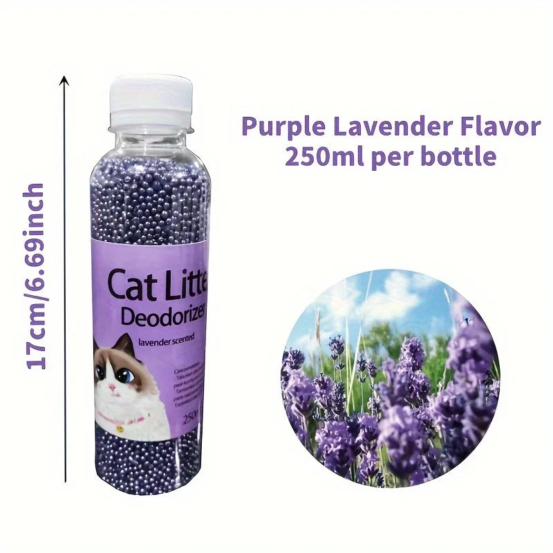 Multi-Scent Cat Litter Deodorizer Beads (250ml)