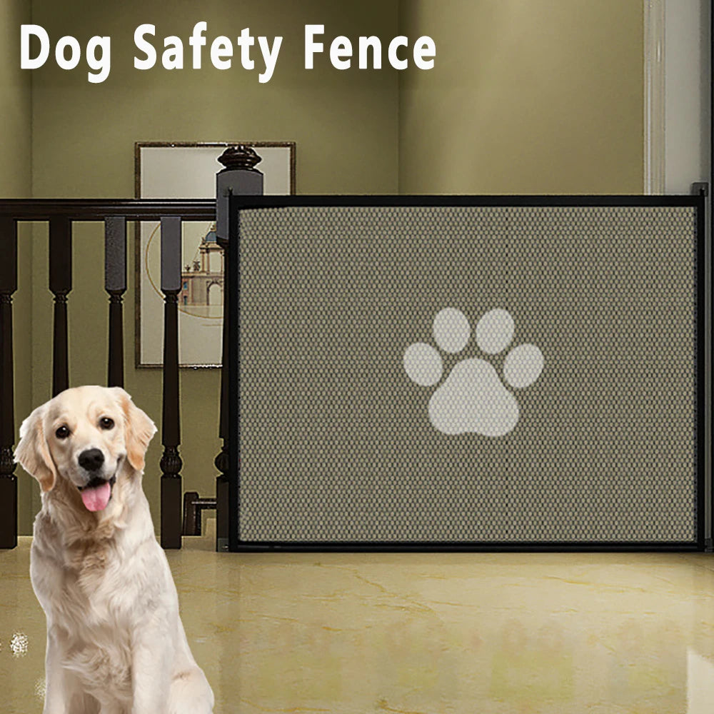 No-Drill Mesh Pet Safety Gate - Passageway Protection