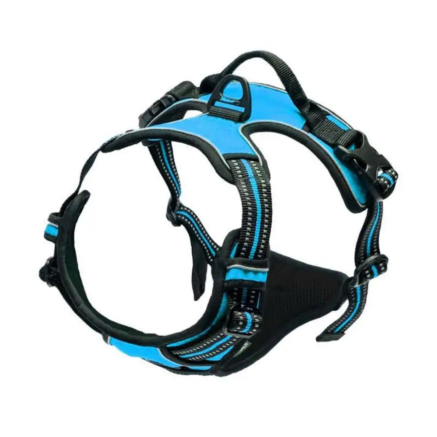 Pro-Grade Multi-Color No-Pull Harness for Large Dogs