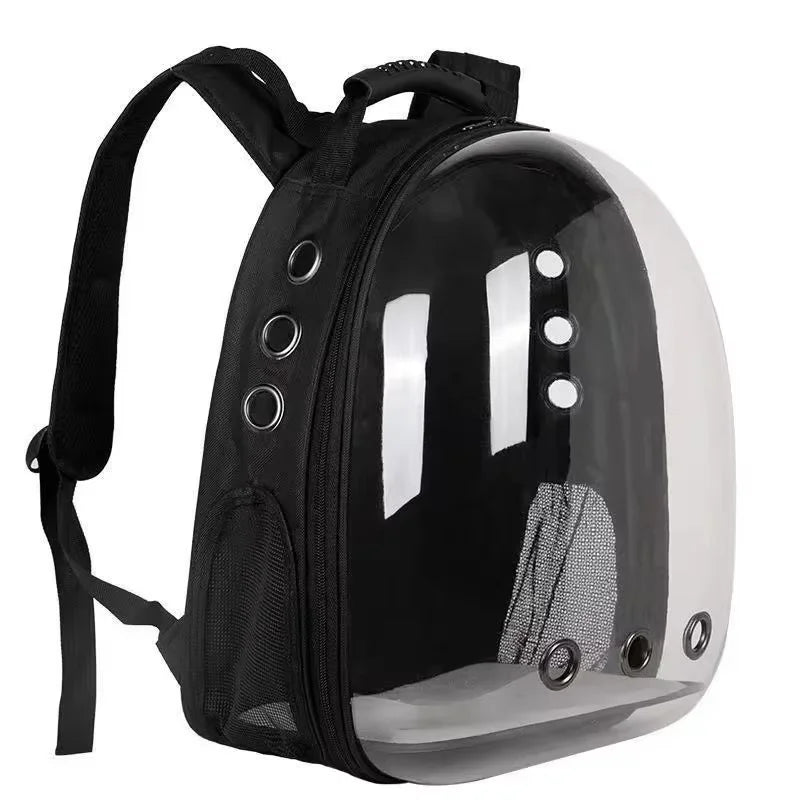Clear-View Space Capsule Pet Backpack