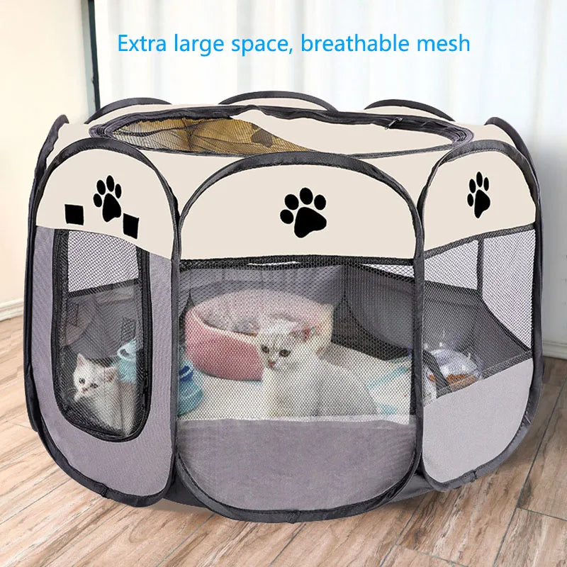 Multifunctional Foldable Pet Den & Delivery Room