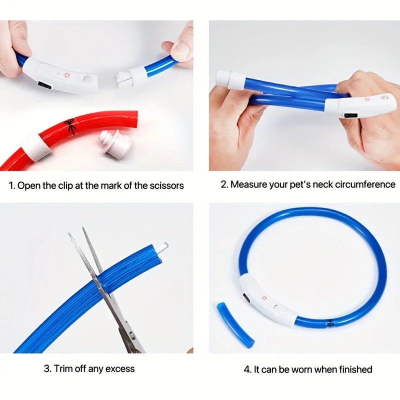 Ultra-Bright LED Night Safety Dog Collar