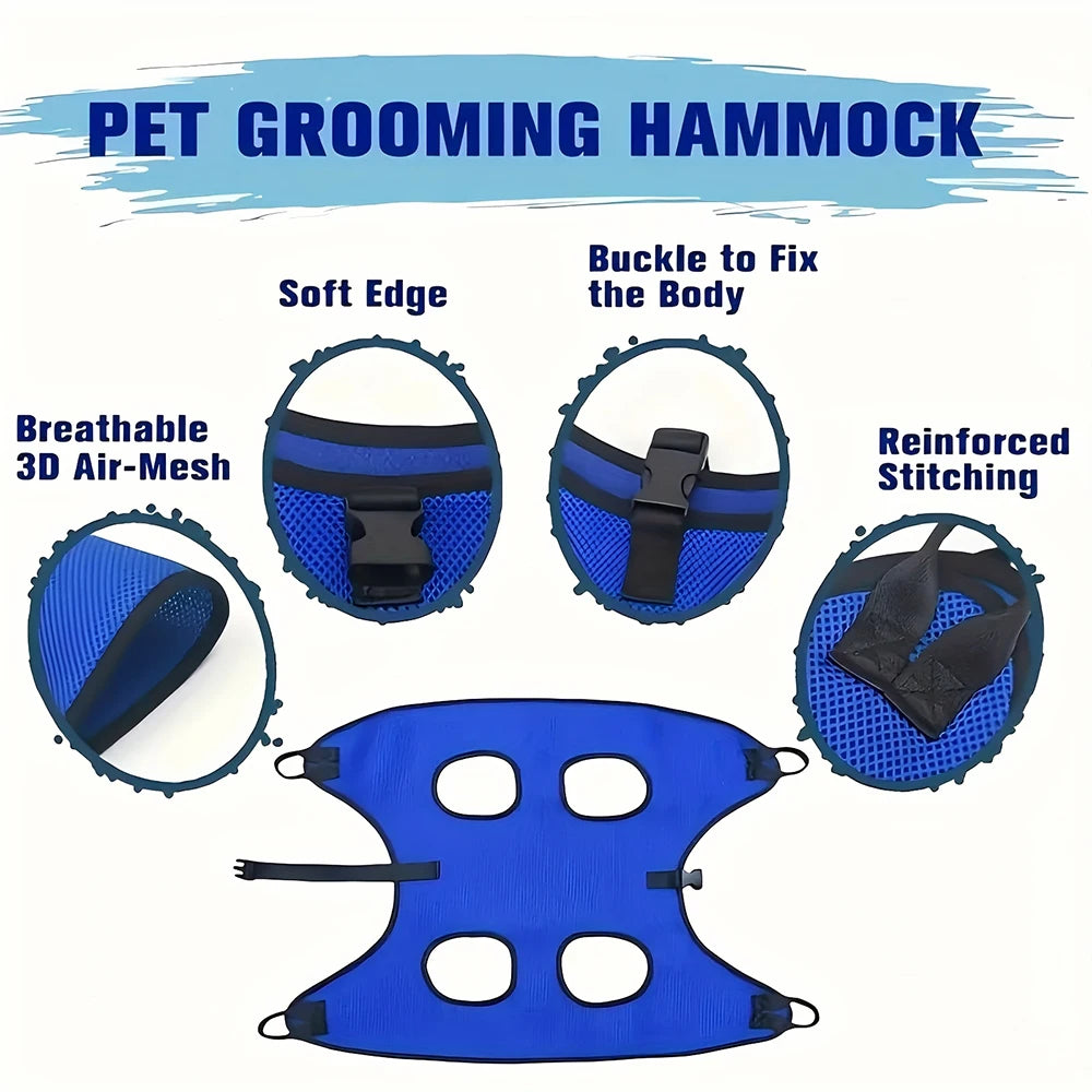 Multi-Functional Comfort Pet Grooming Sling