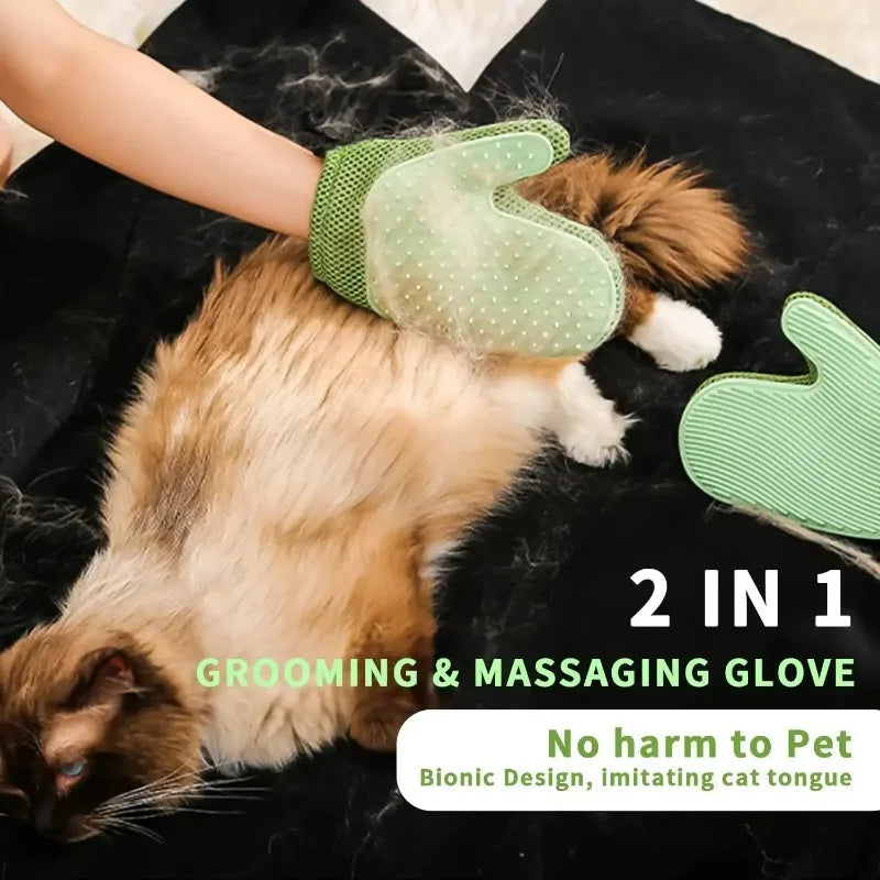 Bionic 2-in-1 Grooming & Massaging Glove