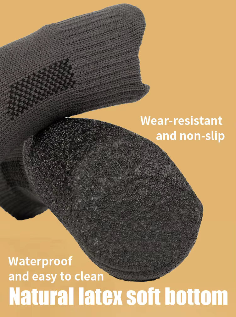 Stay-Put Velcro Anti-Slip Grip Dog Socks