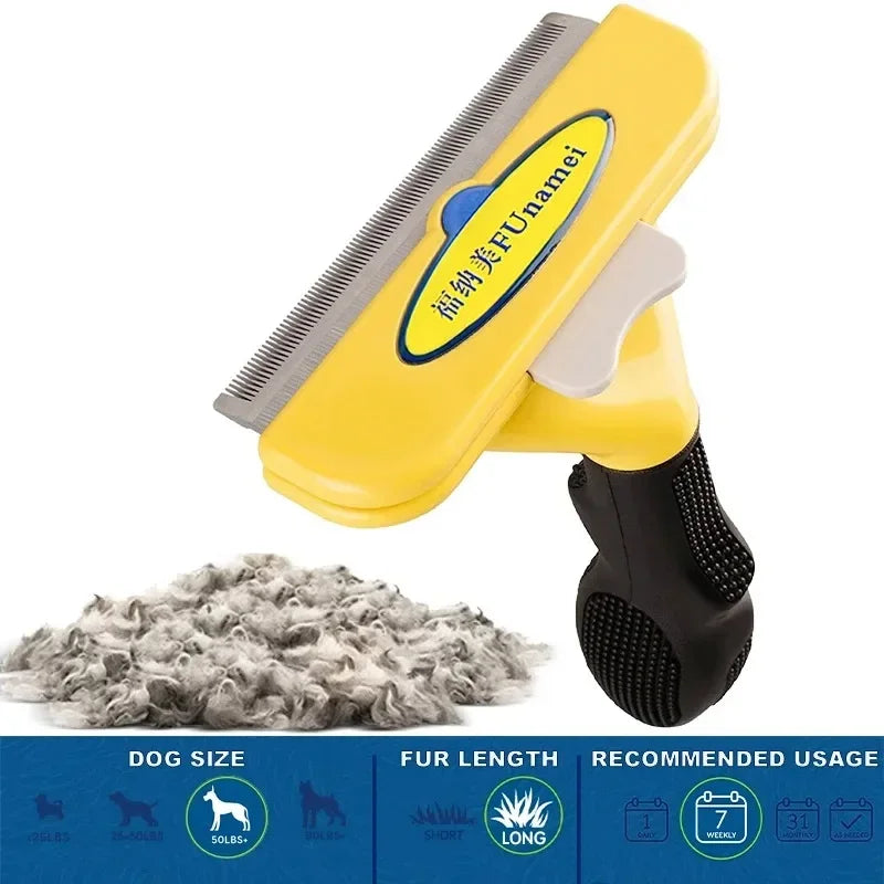 90% Shed Reduction Pro Deshedding Rake