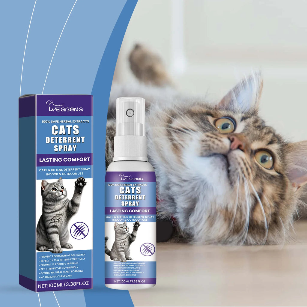 Herbal Anti-Scratch & Gnawing Deterrent Spray (100ml)