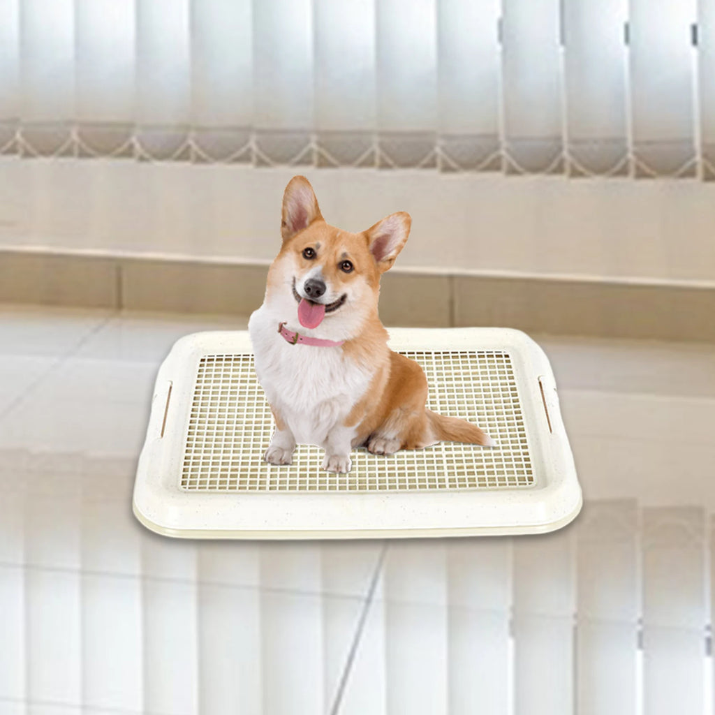 Simple Grate Pet Potty Training Tray