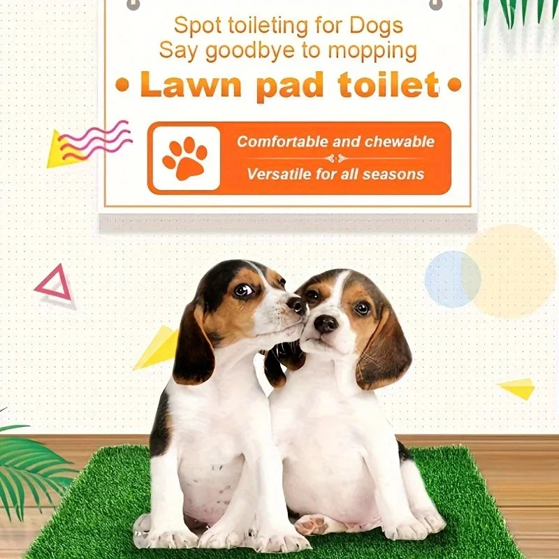 Versatile Indoor Lawn Pad Potty Training System