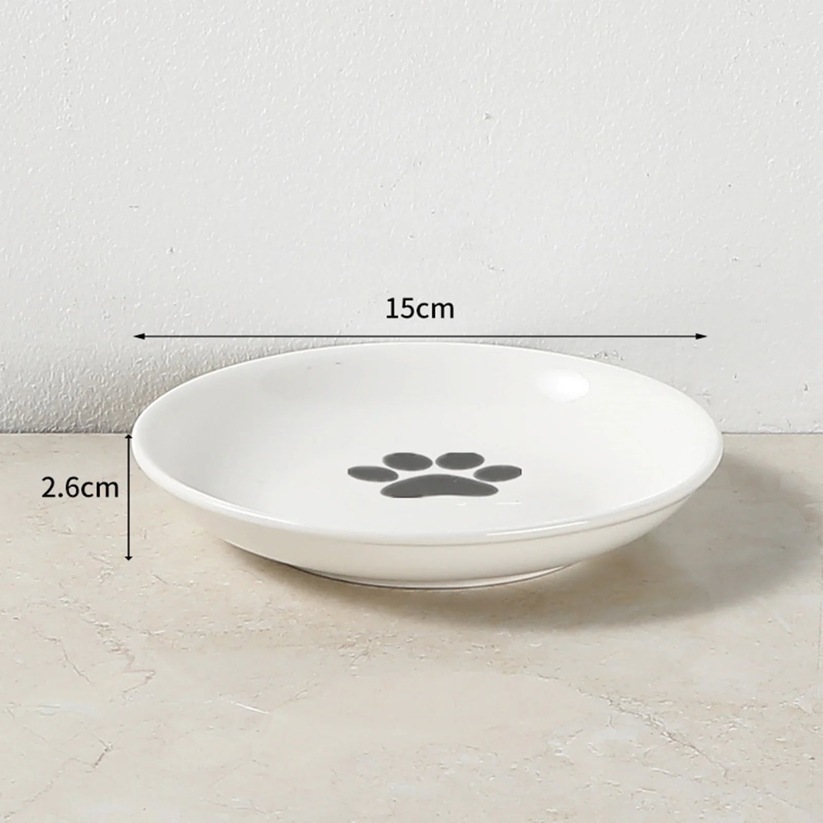 Ceramic & Wire Elevated Pet Feeder
