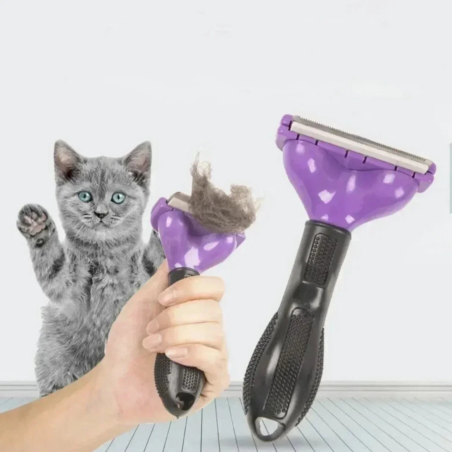 90% Shed Reduction Pro Deshedding Rake