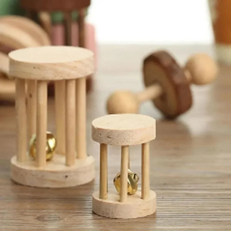 Natural Wooden Molar Toy Collection
