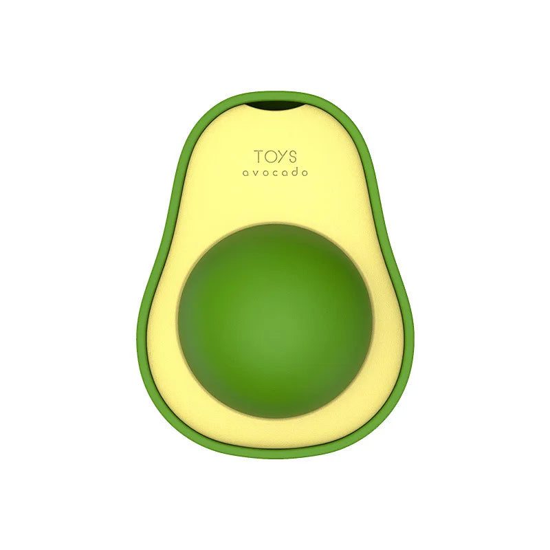 Avocado Shaped Catnip Toy - Fun and Compact Design for Cats
