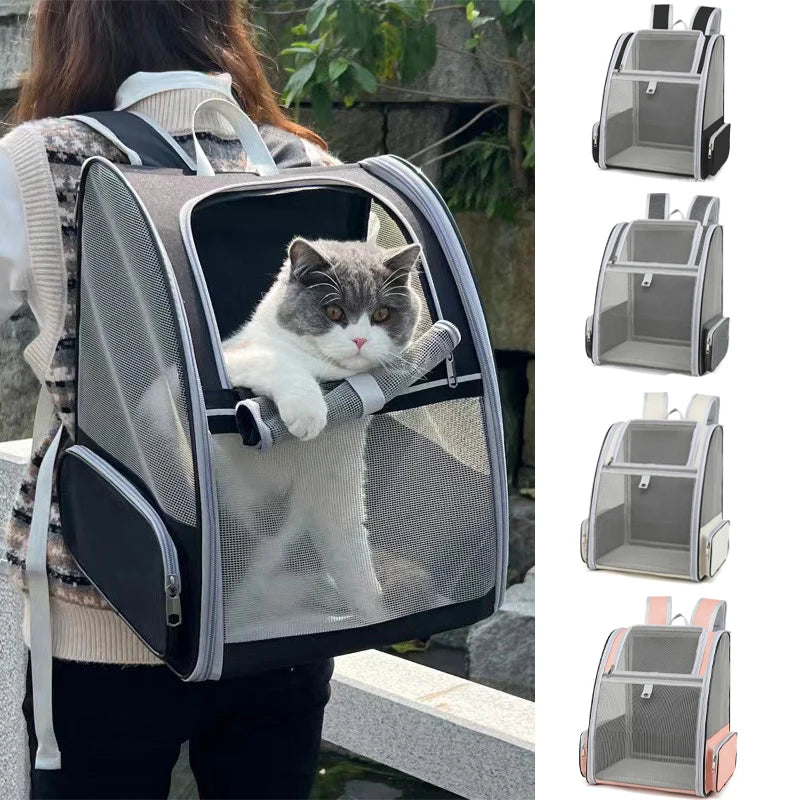 Max-Ventilation Pet Backpack Carrier (6kg Capacity)