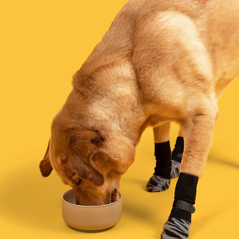 Stay-Put Velcro Anti-Slip Grip Dog Socks