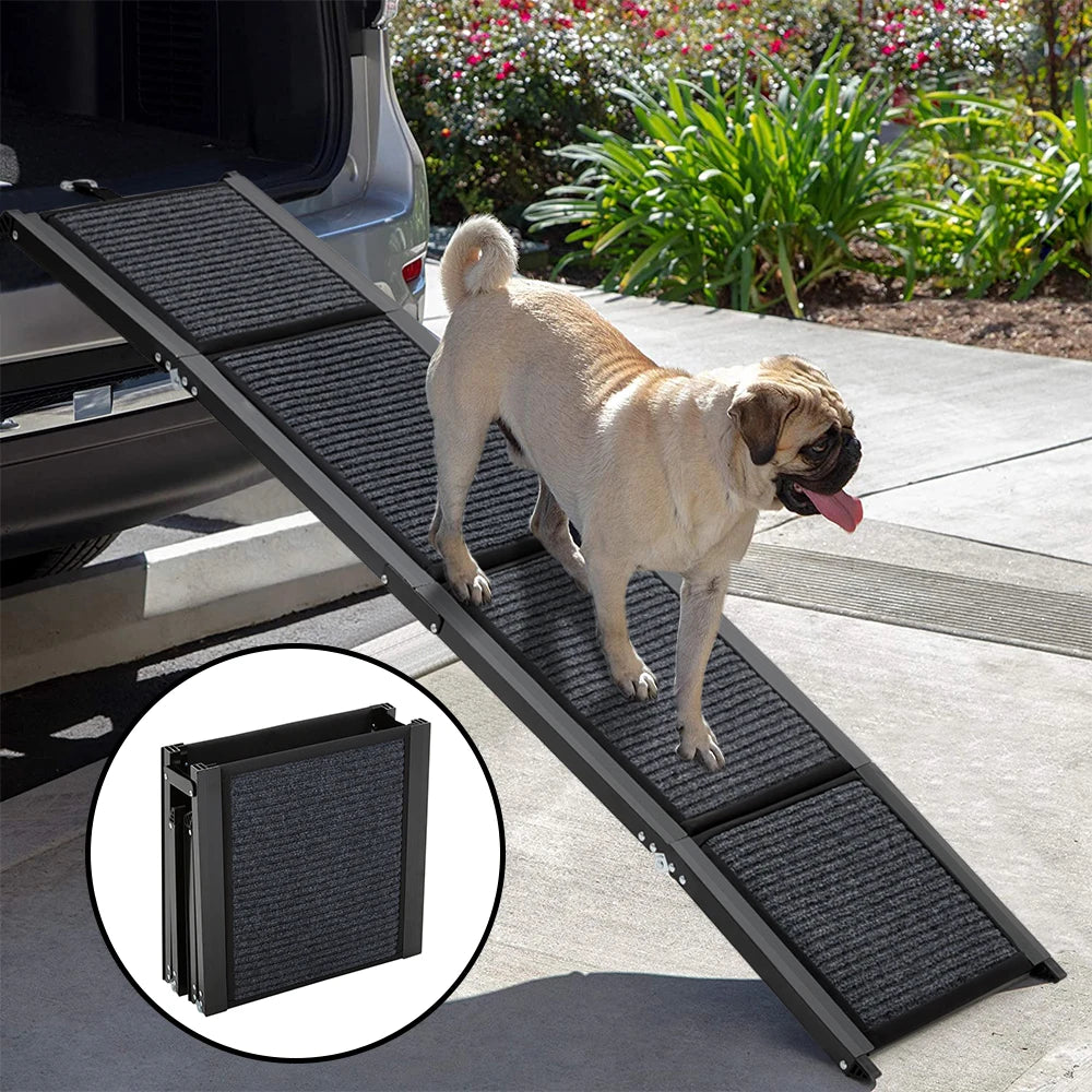 Heavy-Duty Folding Pet Access Ramp (Up to 150 lbs / 68 kg)
