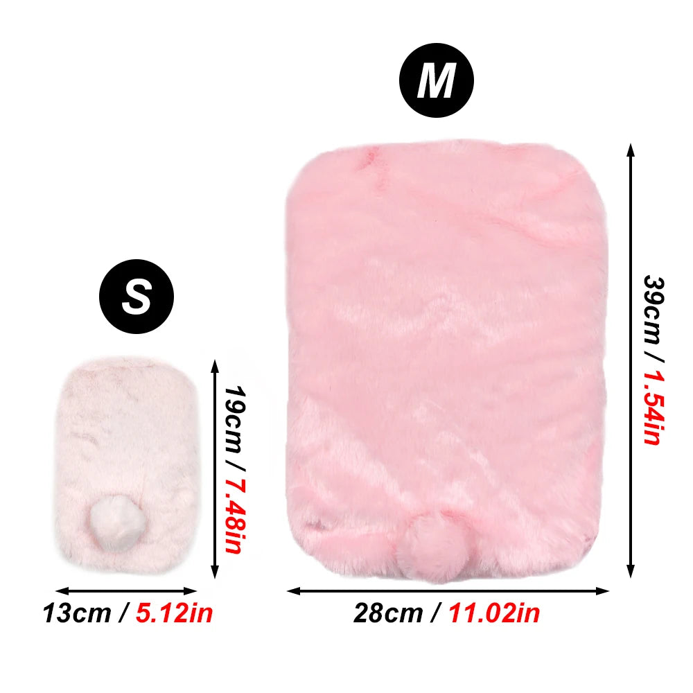 Bunny-Ear Plush Comfort Mat