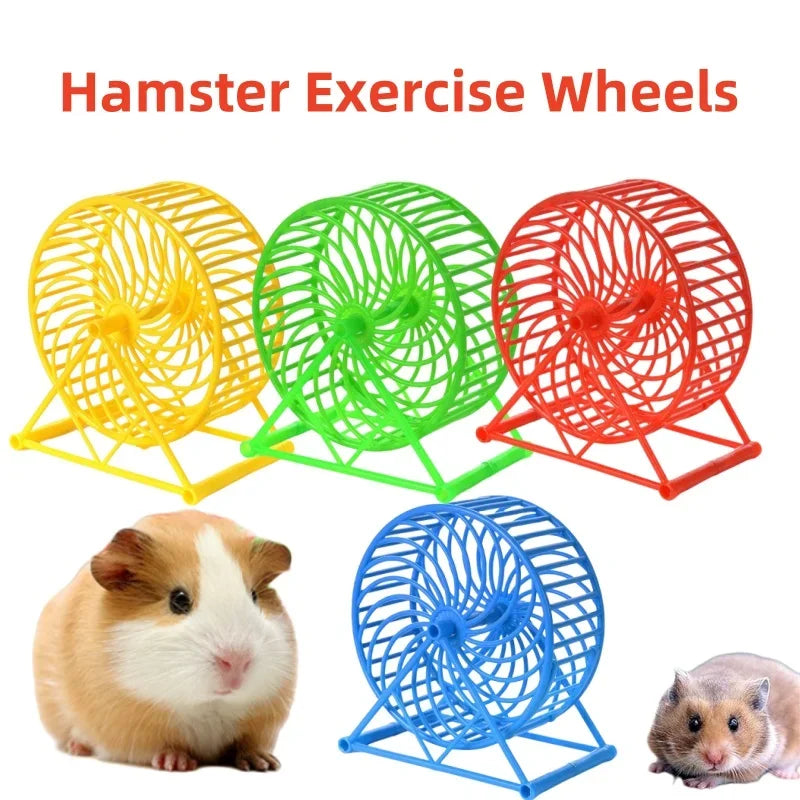 Vibrant Hamster Fitness Wheel