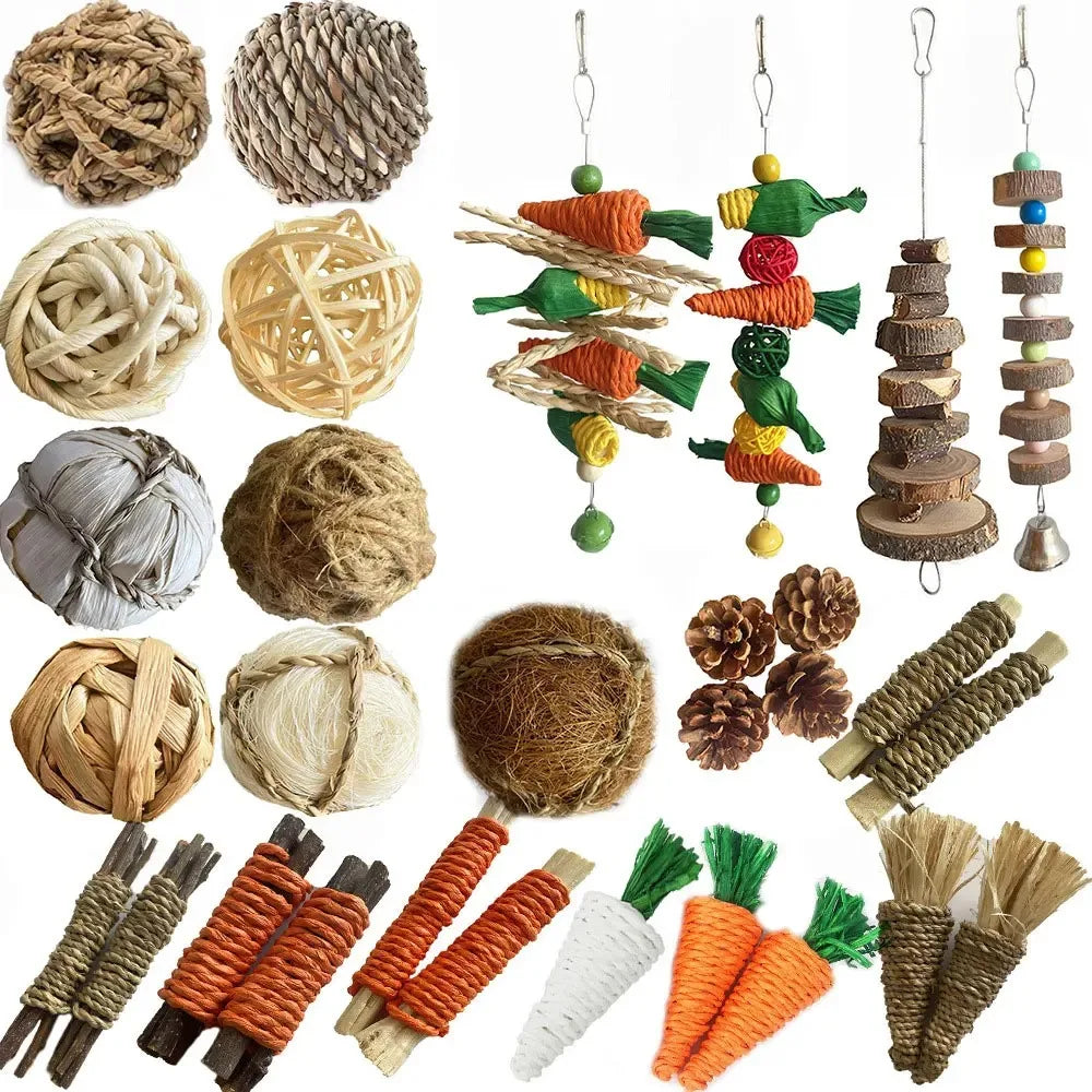 Ultimate Natural Enrichment Toy Collection