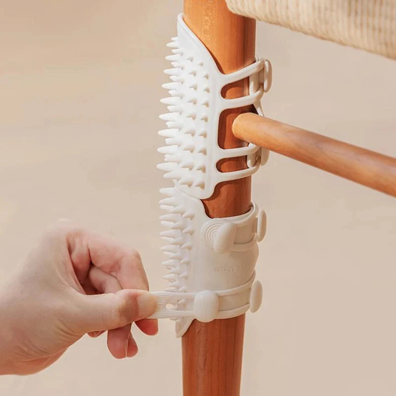 2-in-1 Corner Mount Self-Groomer and Scratcher