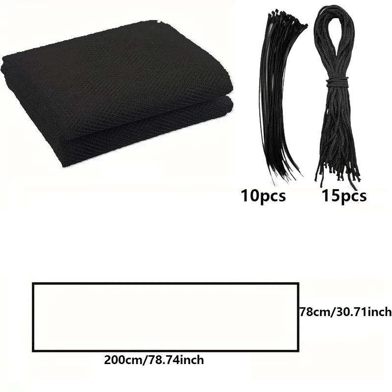 Punch-Free Retractable Pet Safety Fence - Ideal for Stairs and Doorways