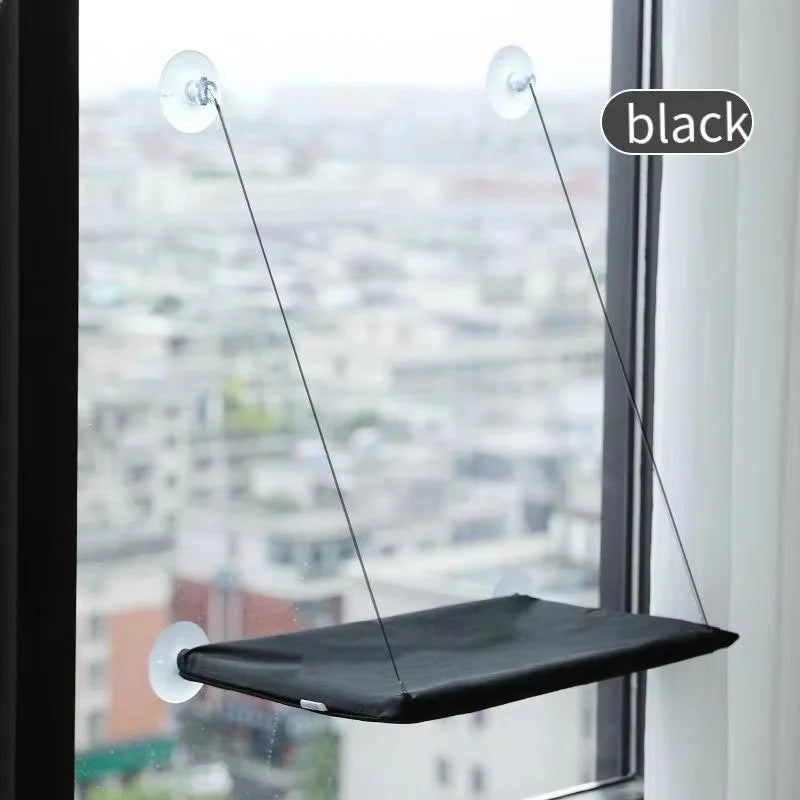 Cat Window Hammock/Bed - Comfortable Suction Cup Hanging Bed for Sunbathing