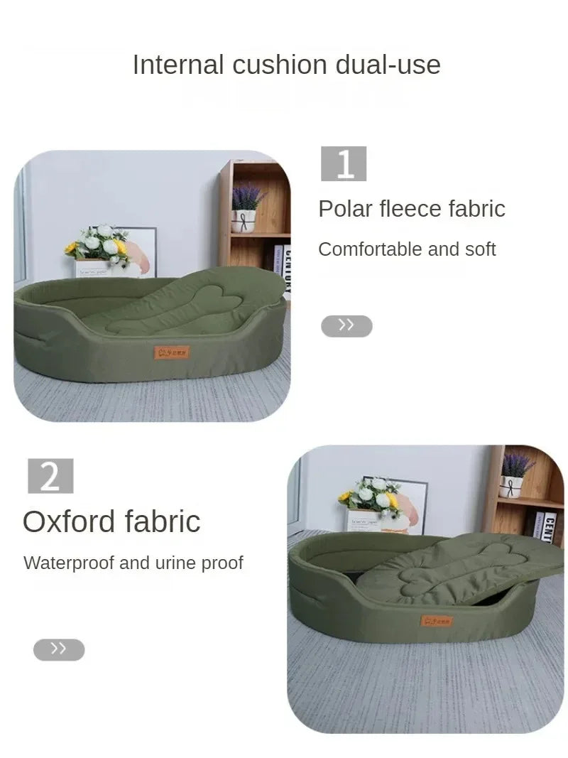 Oval and Cozy Pet Bed (Creative Design) - Premium Comfort