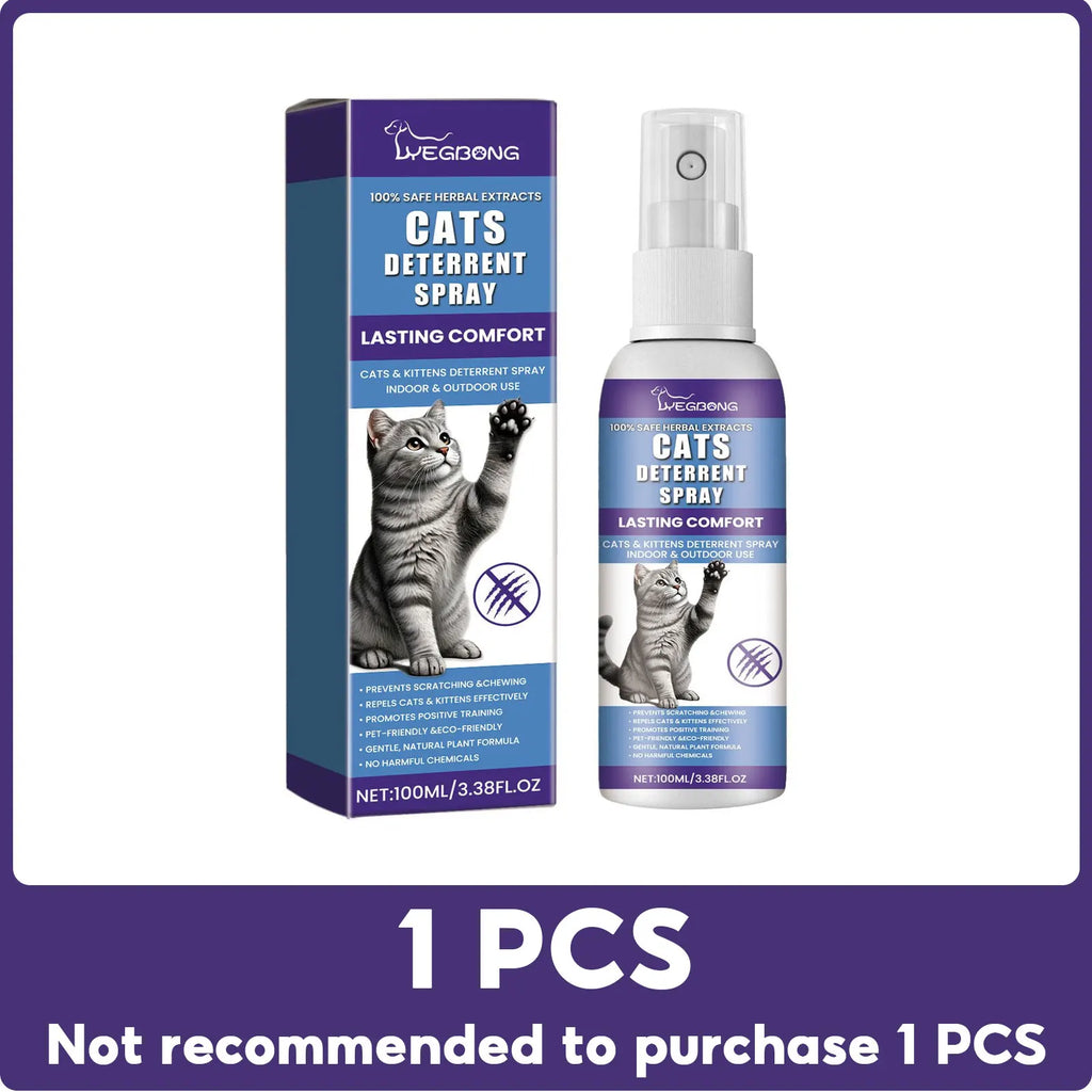 Herbal Anti-Scratch & Gnawing Deterrent Spray (100ml)