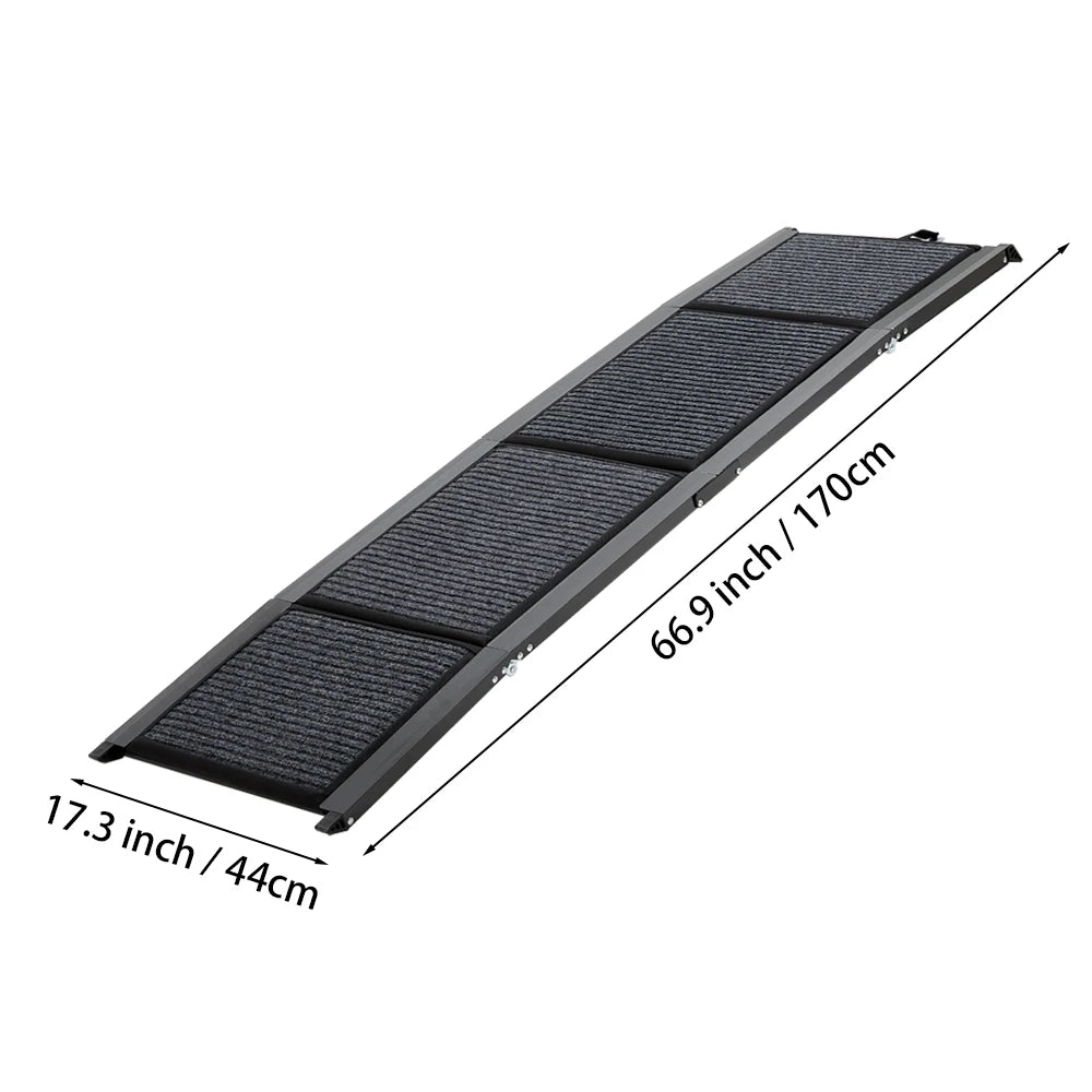 Heavy-Duty Folding Pet Access Ramp (Up to 150 lbs / 68 kg)