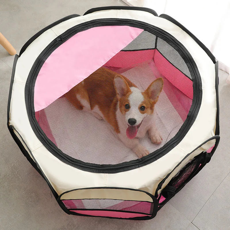 Multifunctional Foldable Pet Den & Delivery Room