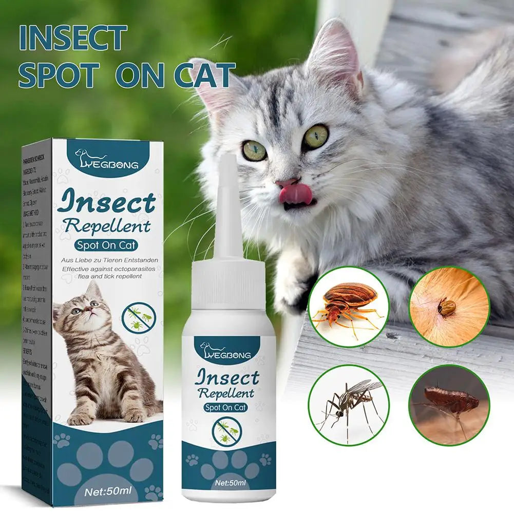 Spot On Cat Insect Repellent (50ml)