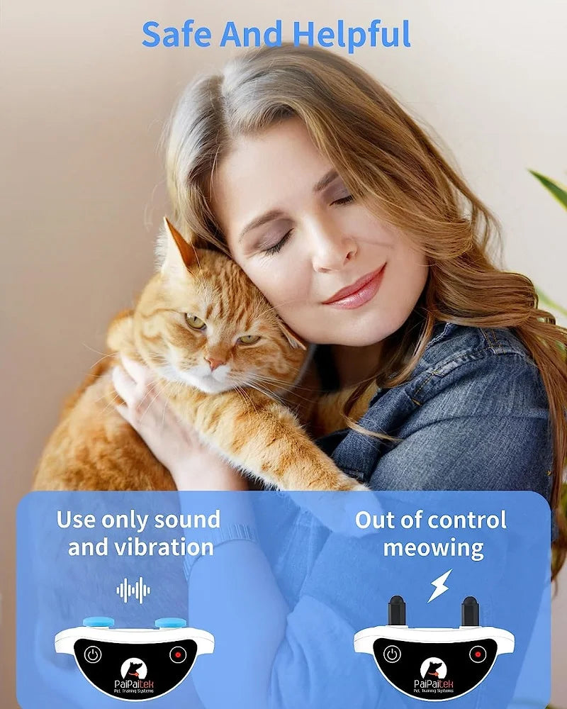 Remote Control Cat Training & Behaviour Collar