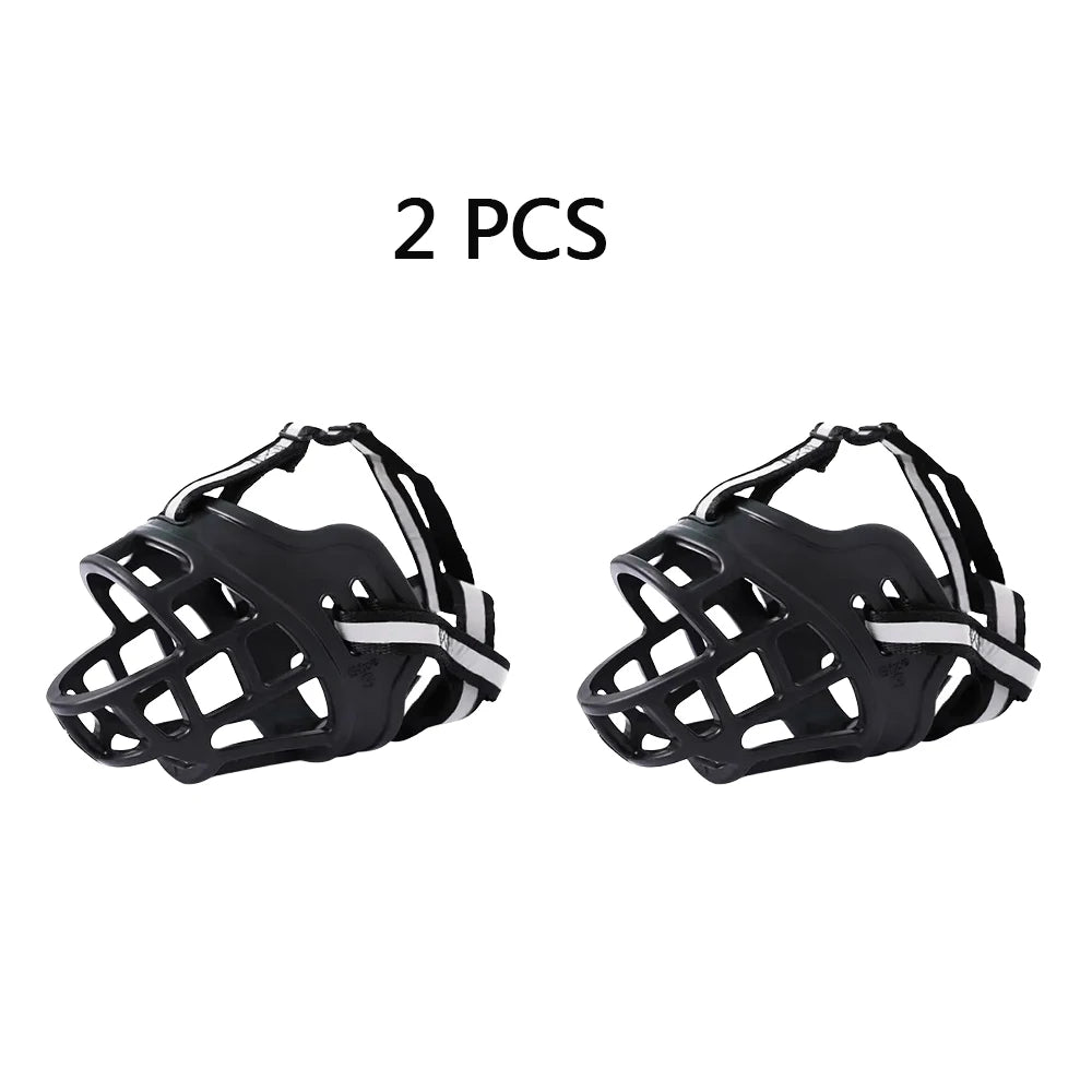 Ultra-Breathable Anti-Bite Basket Dog Muzzle