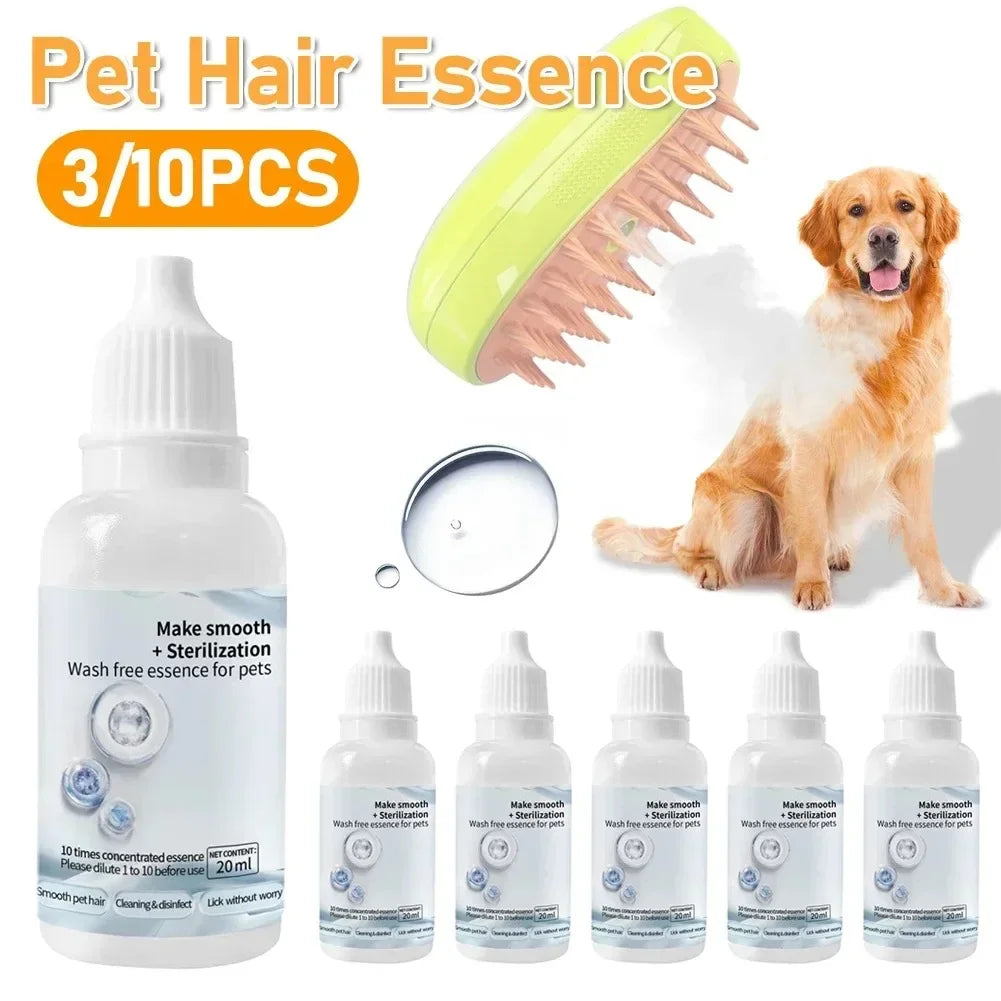 2-in-1 Pet Grooming & Massaging Essence Brush