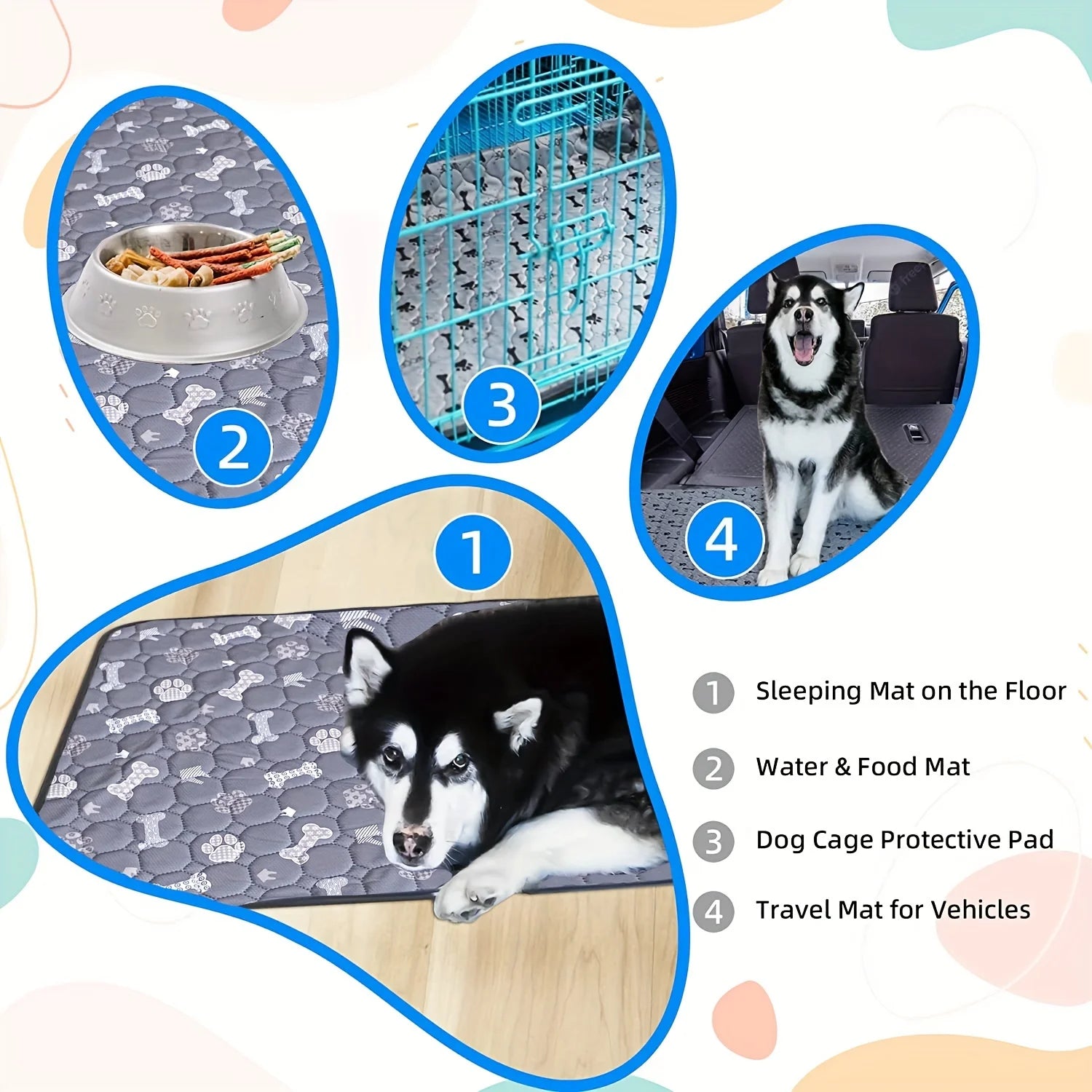 4-Layer Washable & Waterproof Pet Training Pad